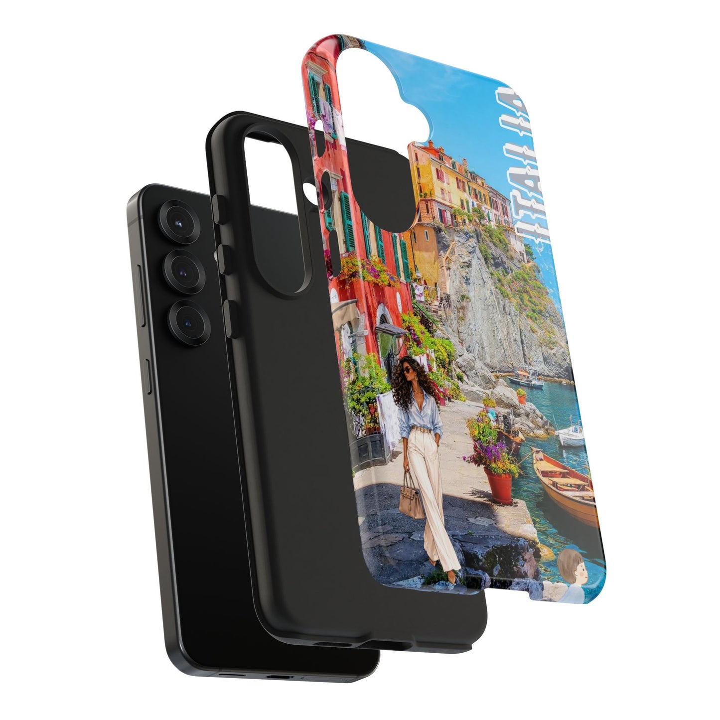 Italy Coastal Phone Case — Scenic Cinque Terre Travel Protective Case