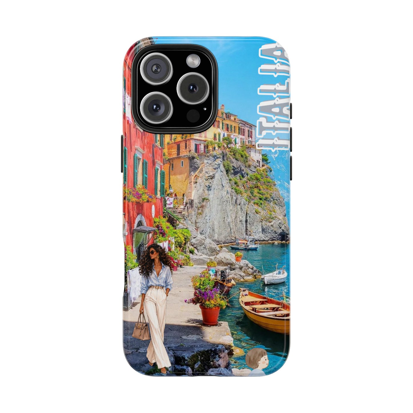Italy Coastal Phone Case — Scenic Cinque Terre Travel Protective Case