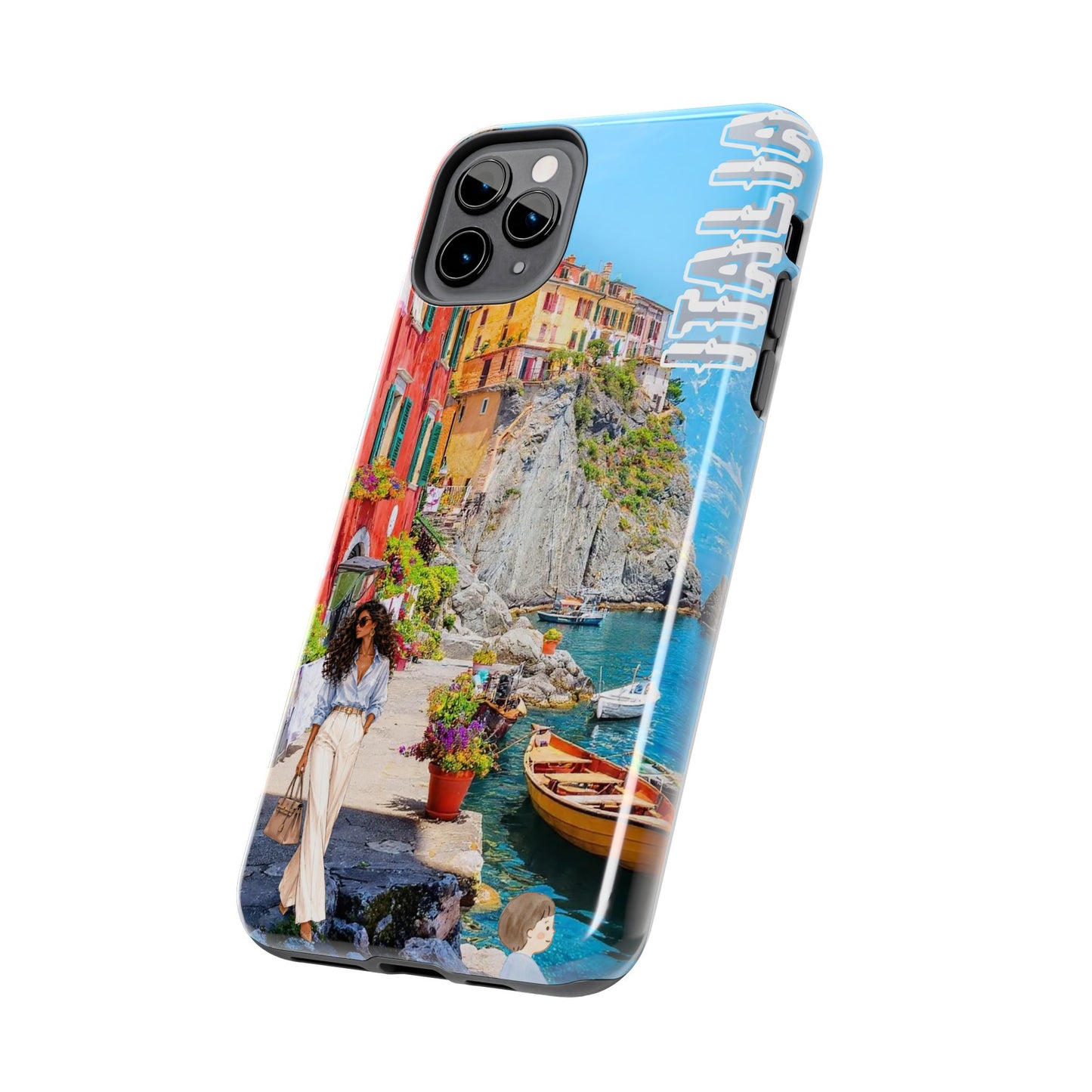 Italy Coastal Phone Case — Scenic Cinque Terre Travel Protective Case