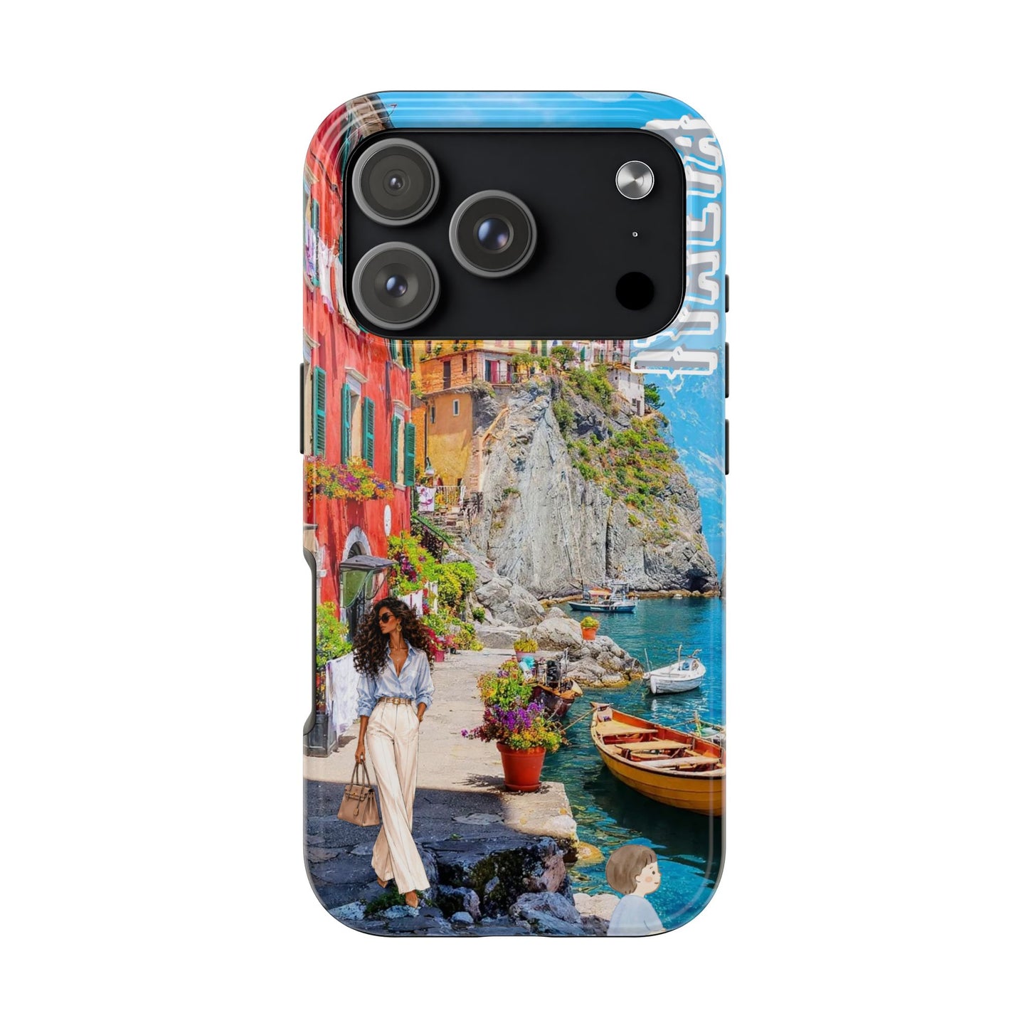 Italy Coastal Phone Case — Scenic Cinque Terre Travel Protective Case