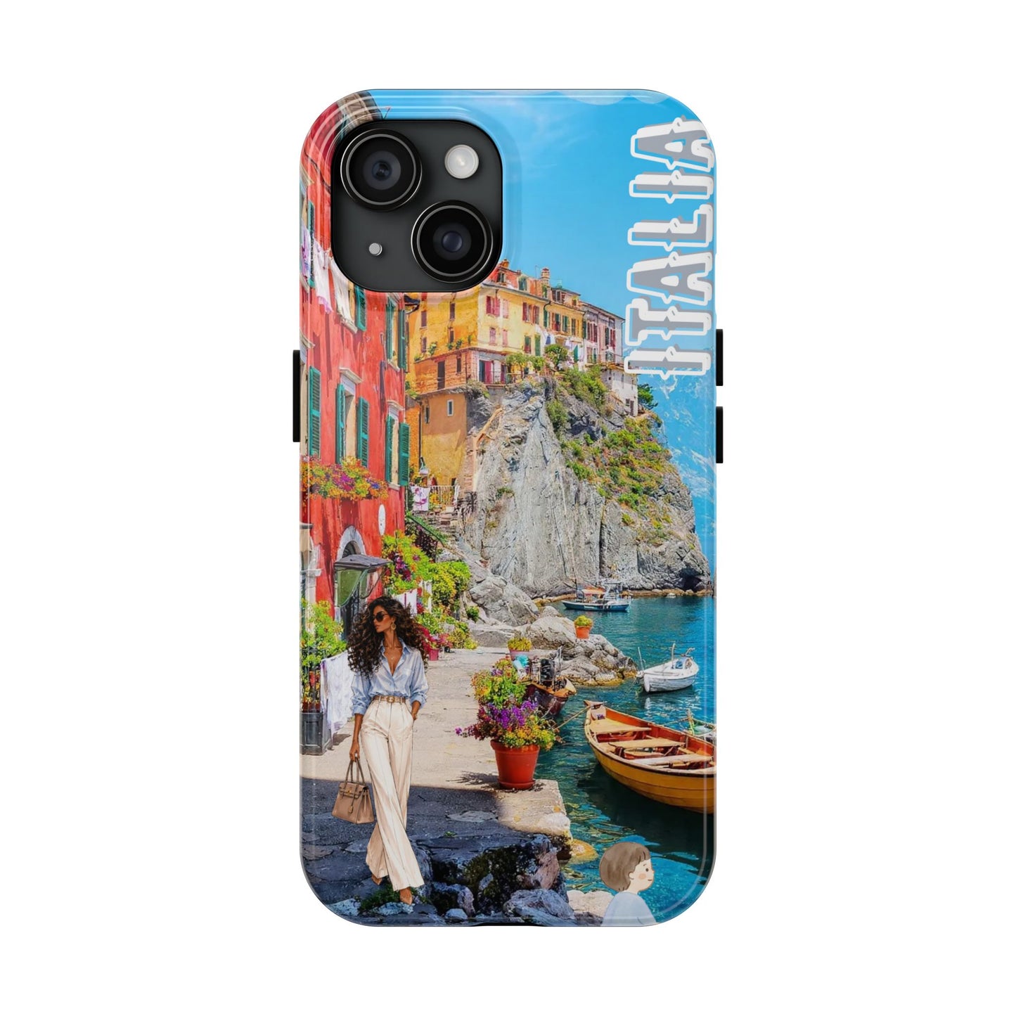 Italy Coastal Phone Case — Scenic Cinque Terre Travel Protective Case