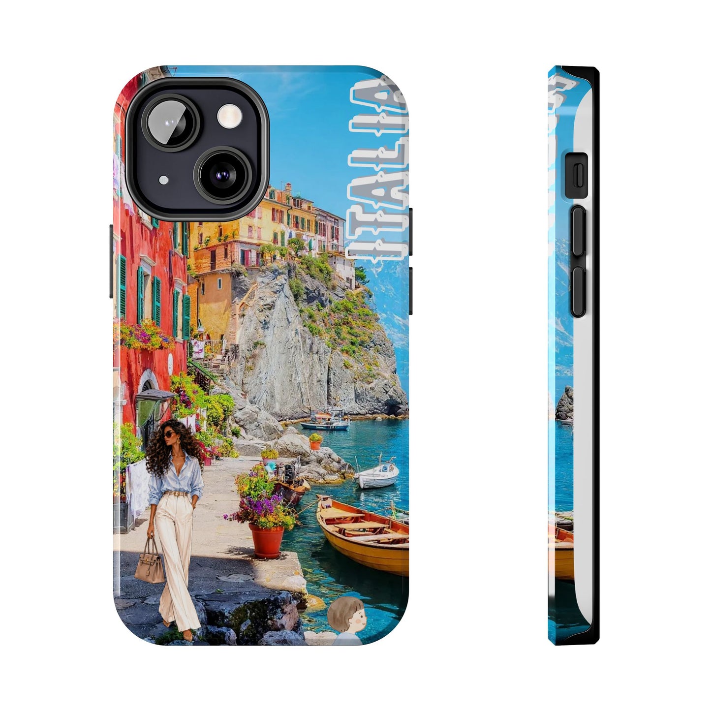 Italy Coastal Phone Case — Scenic Cinque Terre Travel Protective Case
