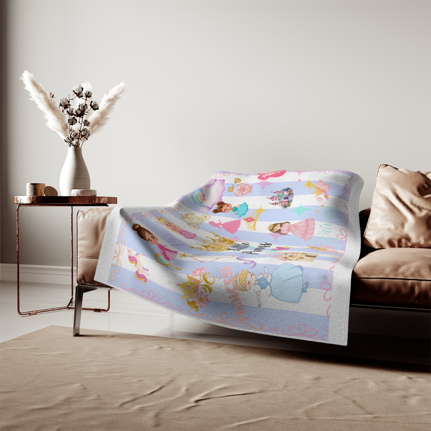 Princess Fairy Tale Blanket Sweatshirt – Kids Cozy Castle & Fairy Princess Throw