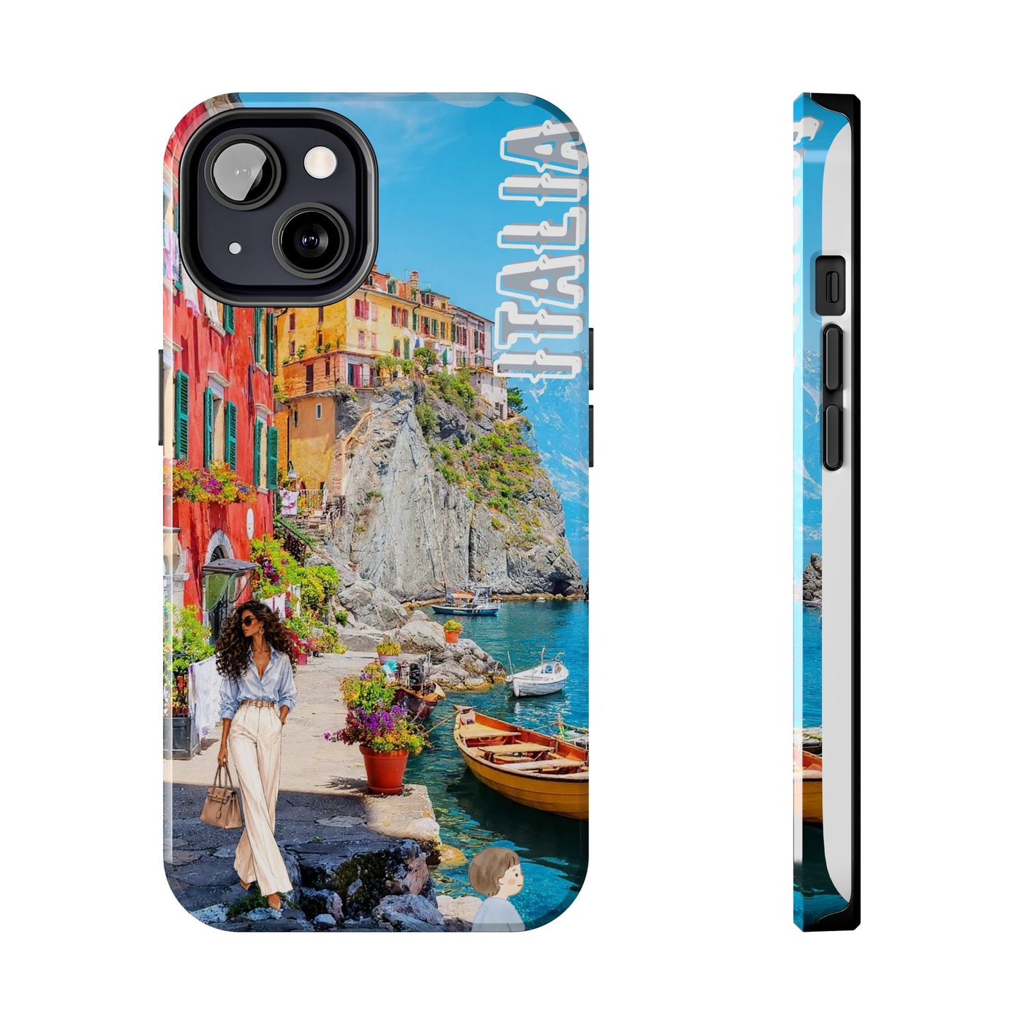 Italy Coastal Phone Case — Scenic Cinque Terre Travel Protective Case