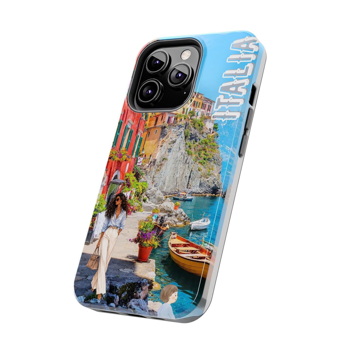 Italy Coastal Phone Case — Scenic Cinque Terre Travel Protective Case