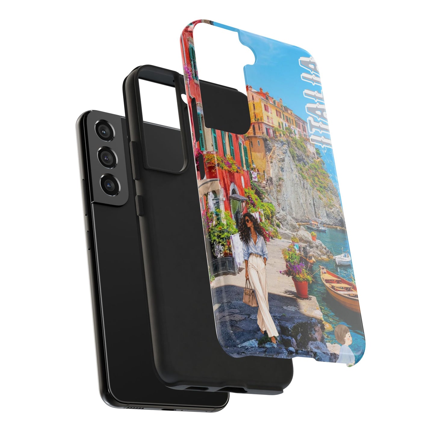 Italy Coastal Phone Case — Scenic Cinque Terre Travel Protective Case