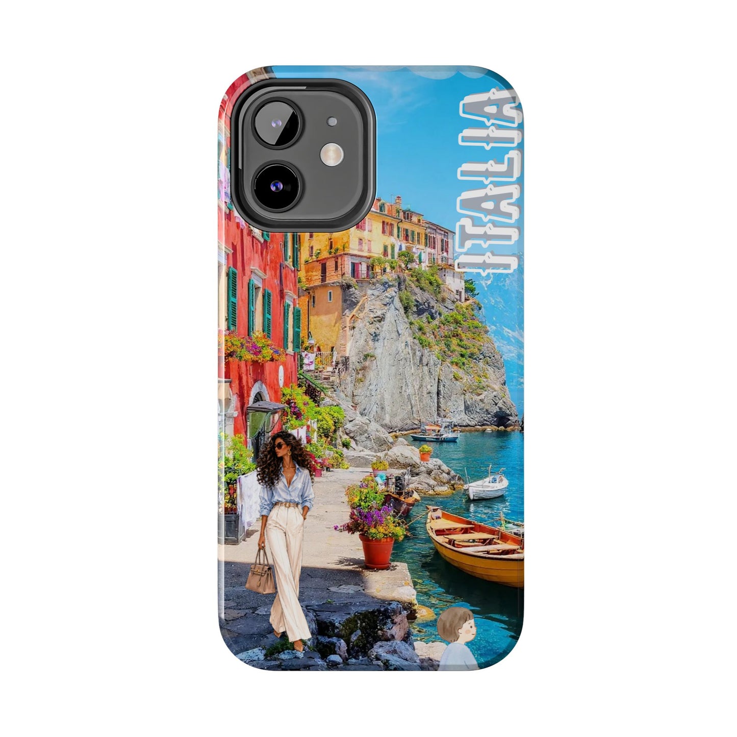 Italy Coastal Phone Case — Scenic Cinque Terre Travel Protective Case