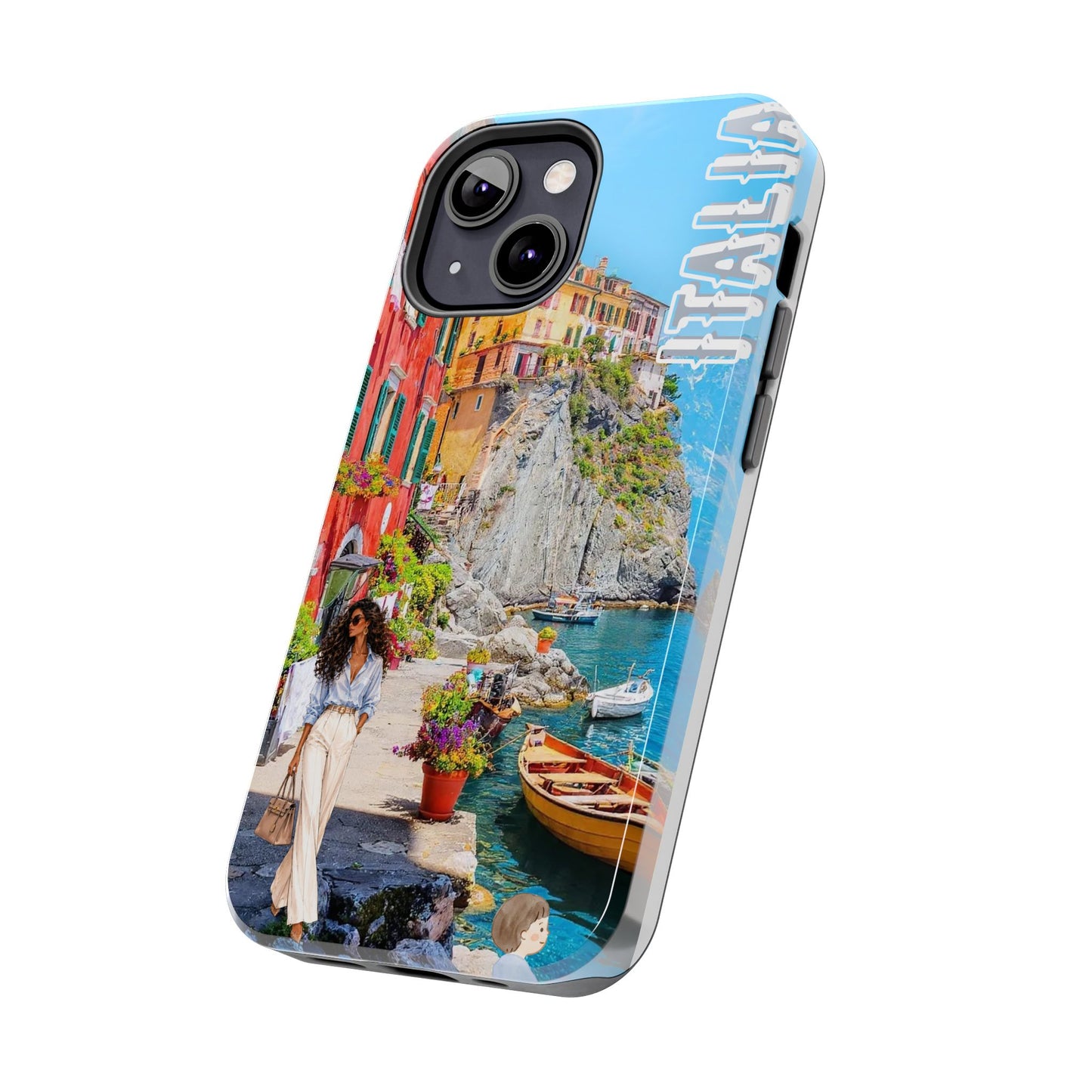 Italy Coastal Phone Case — Scenic Cinque Terre Travel Protective Case