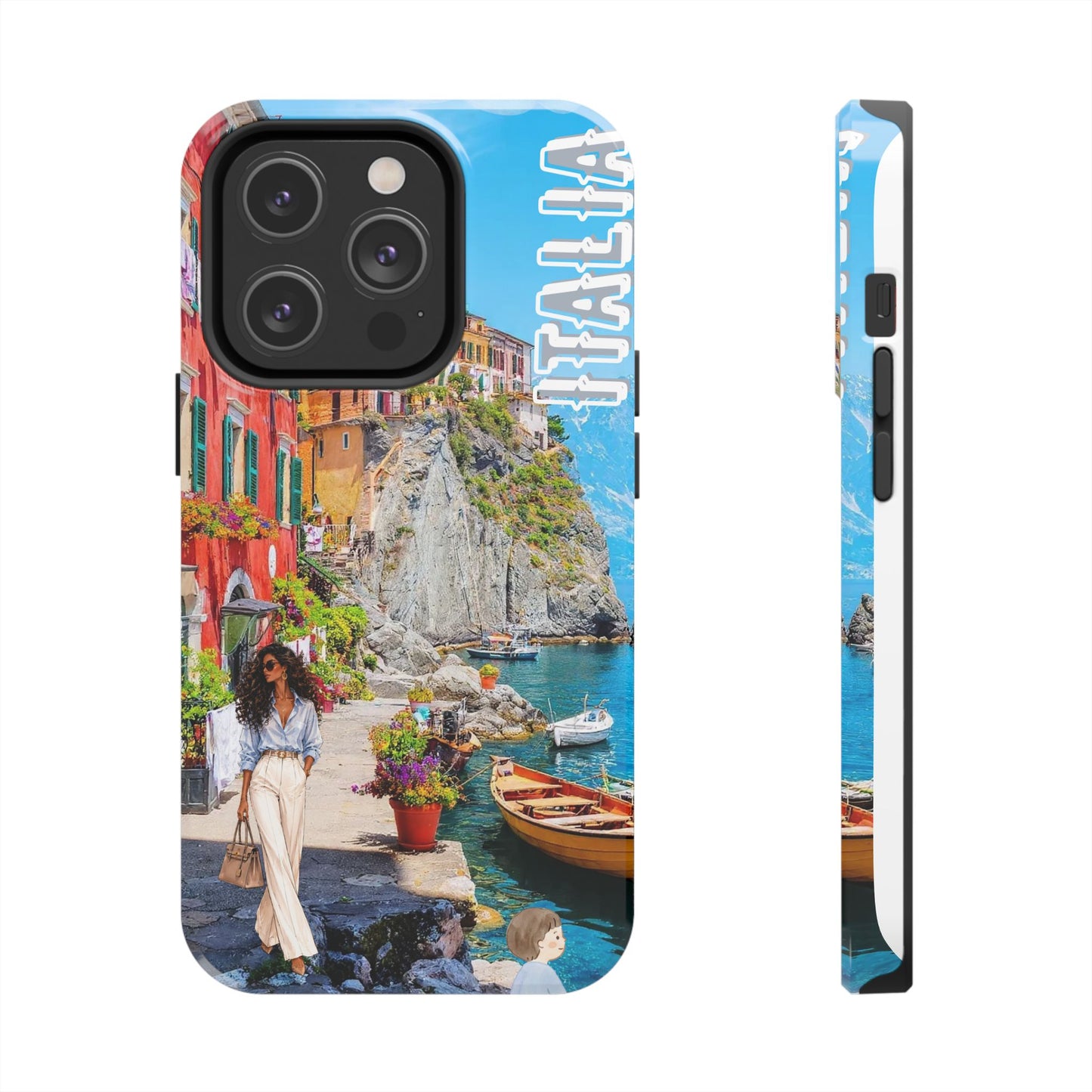 Italy Coastal Phone Case — Scenic Cinque Terre Travel Protective Case