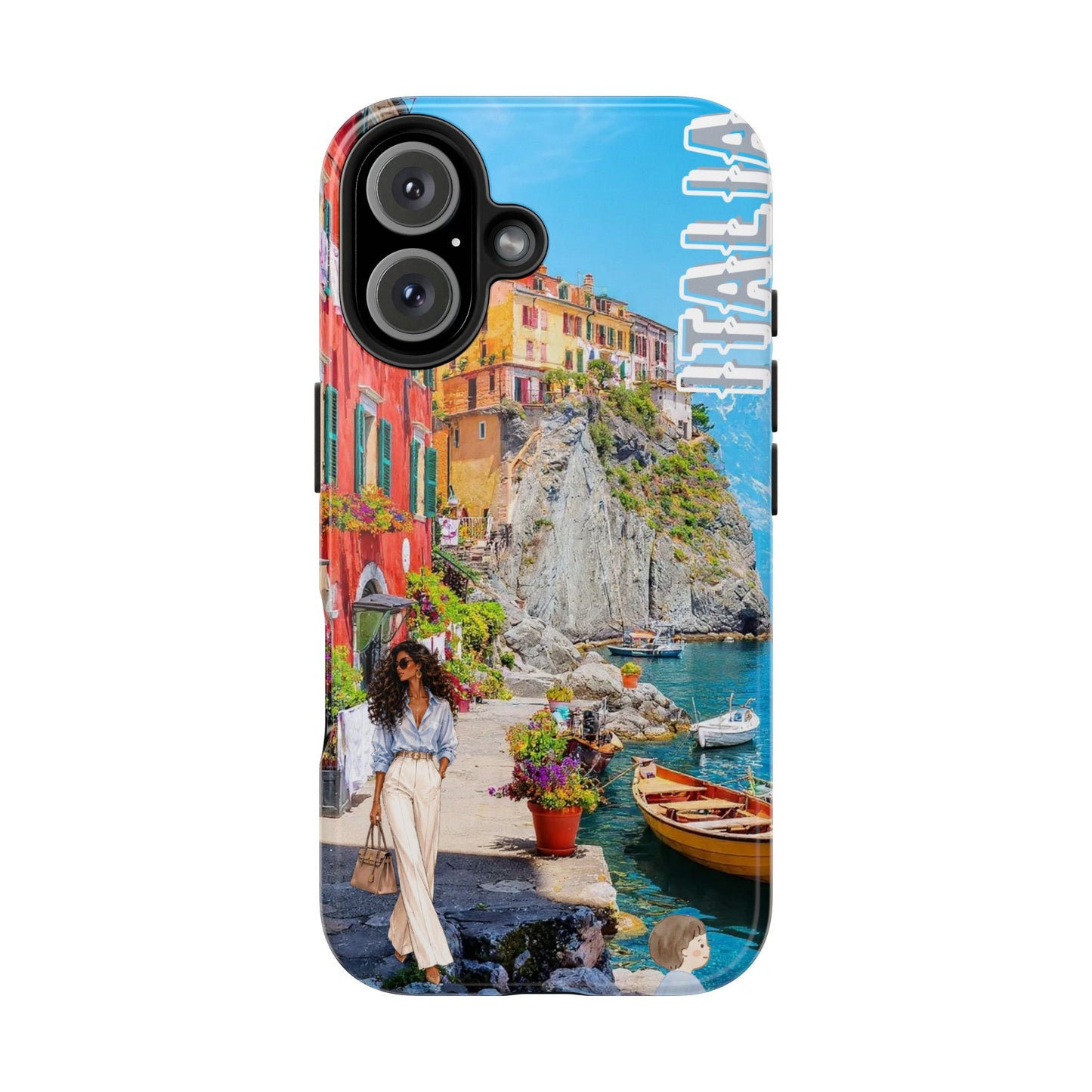 Italy Coastal Phone Case — Scenic Cinque Terre Travel Protective Case