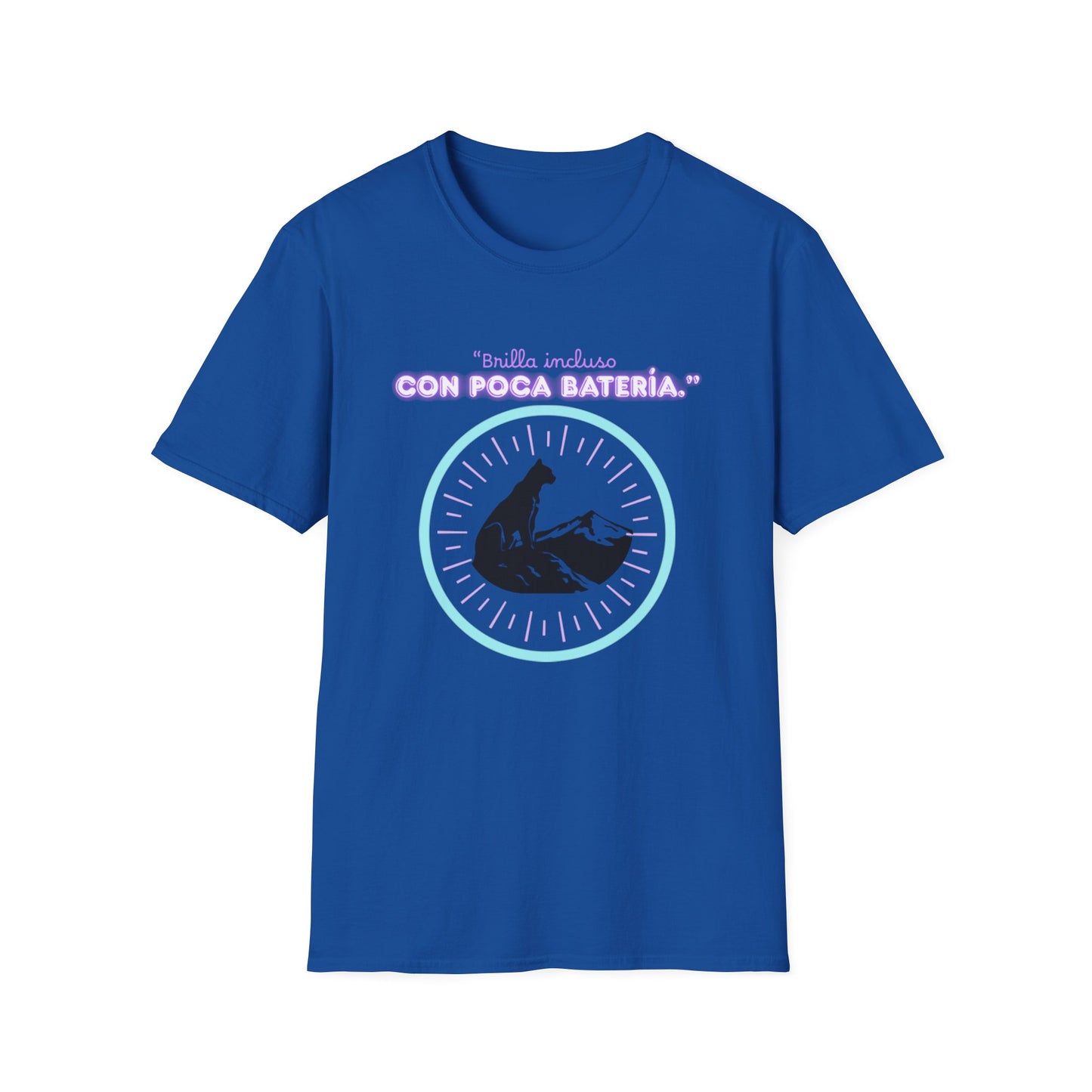 t-shirt Cat Nap Vibes T-Shirt — "Brilla incluso con poca batería" Graphic Tee