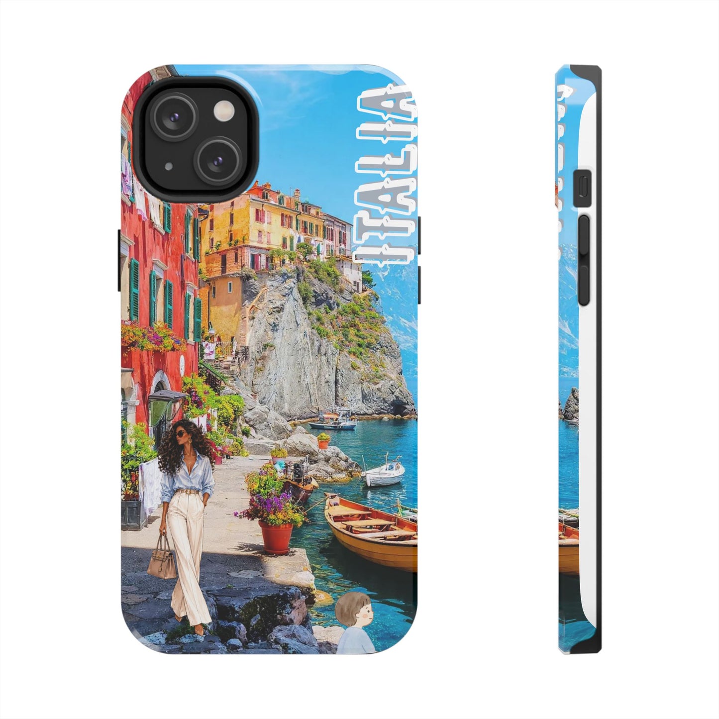 Italy Coastal Phone Case — Scenic Cinque Terre Travel Protective Case