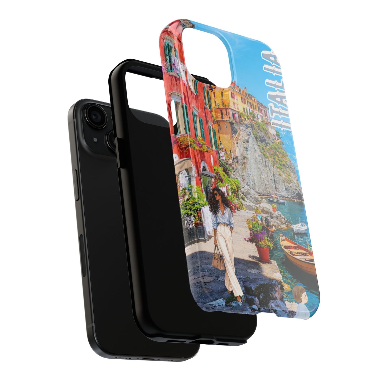 Italy Coastal Phone Case — Scenic Cinque Terre Travel Protective Case