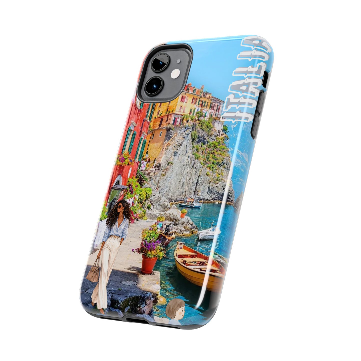 Italy Coastal Phone Case — Scenic Cinque Terre Travel Protective Case
