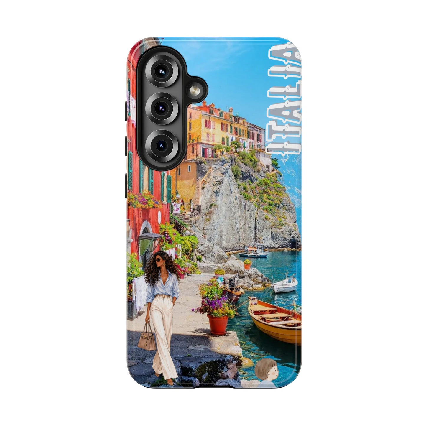 Italy Coastal Phone Case — Scenic Cinque Terre Travel Protective Case