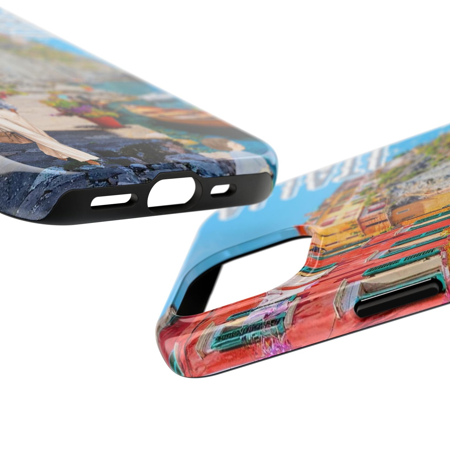 Italy Coastal Phone Case — Scenic Cinque Terre Travel Protective Case