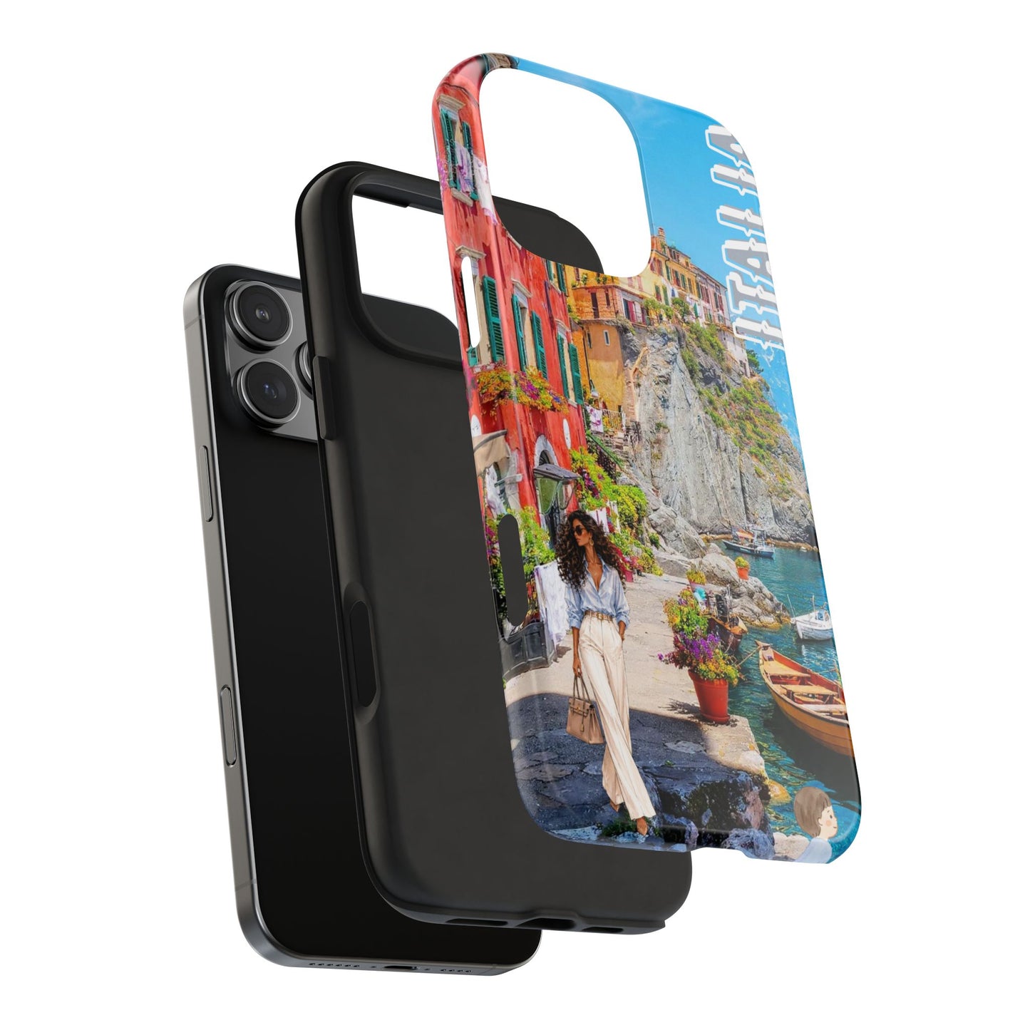 Italy Coastal Phone Case — Scenic Cinque Terre Travel Protective Case