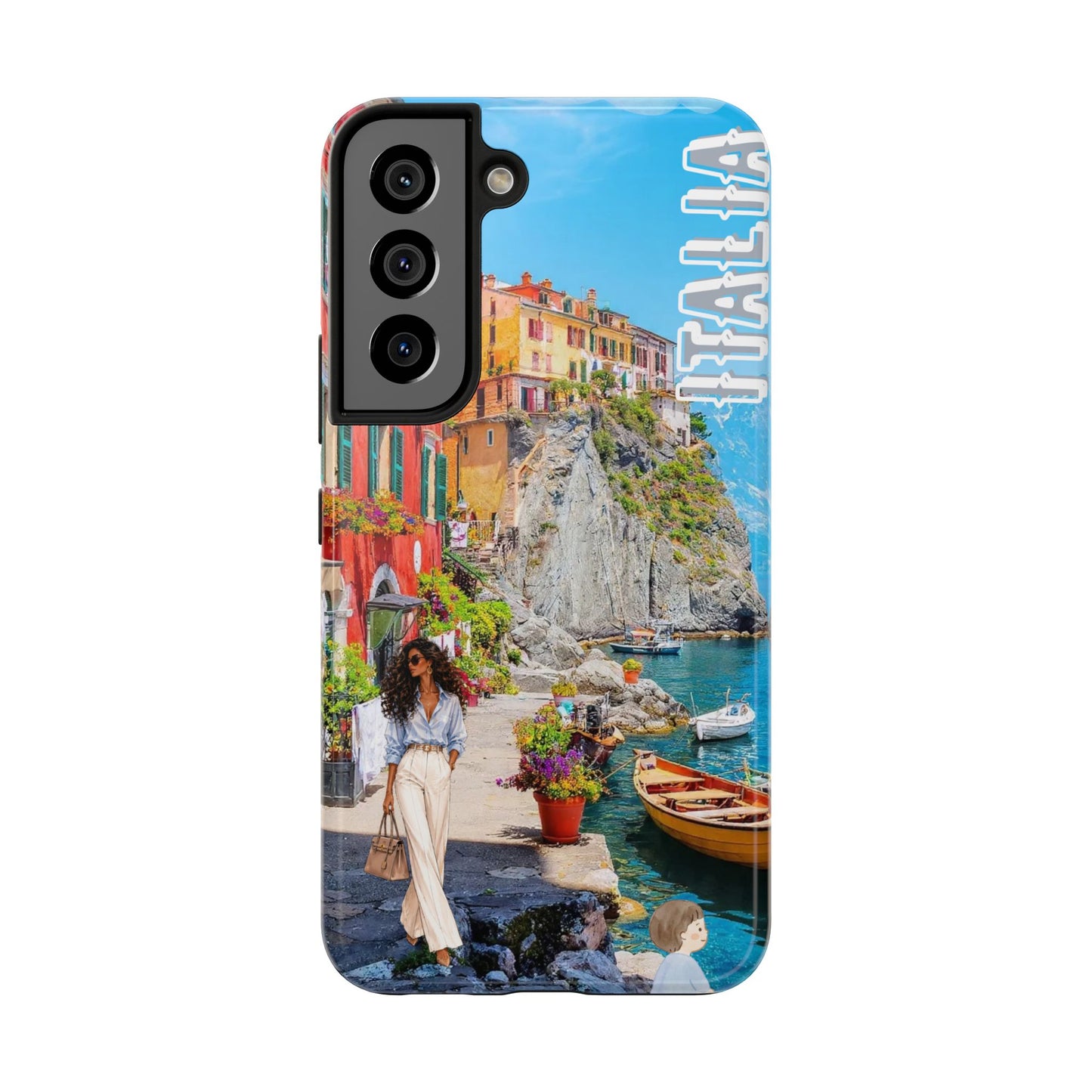 Italy Coastal Phone Case — Scenic Cinque Terre Travel Protective Case