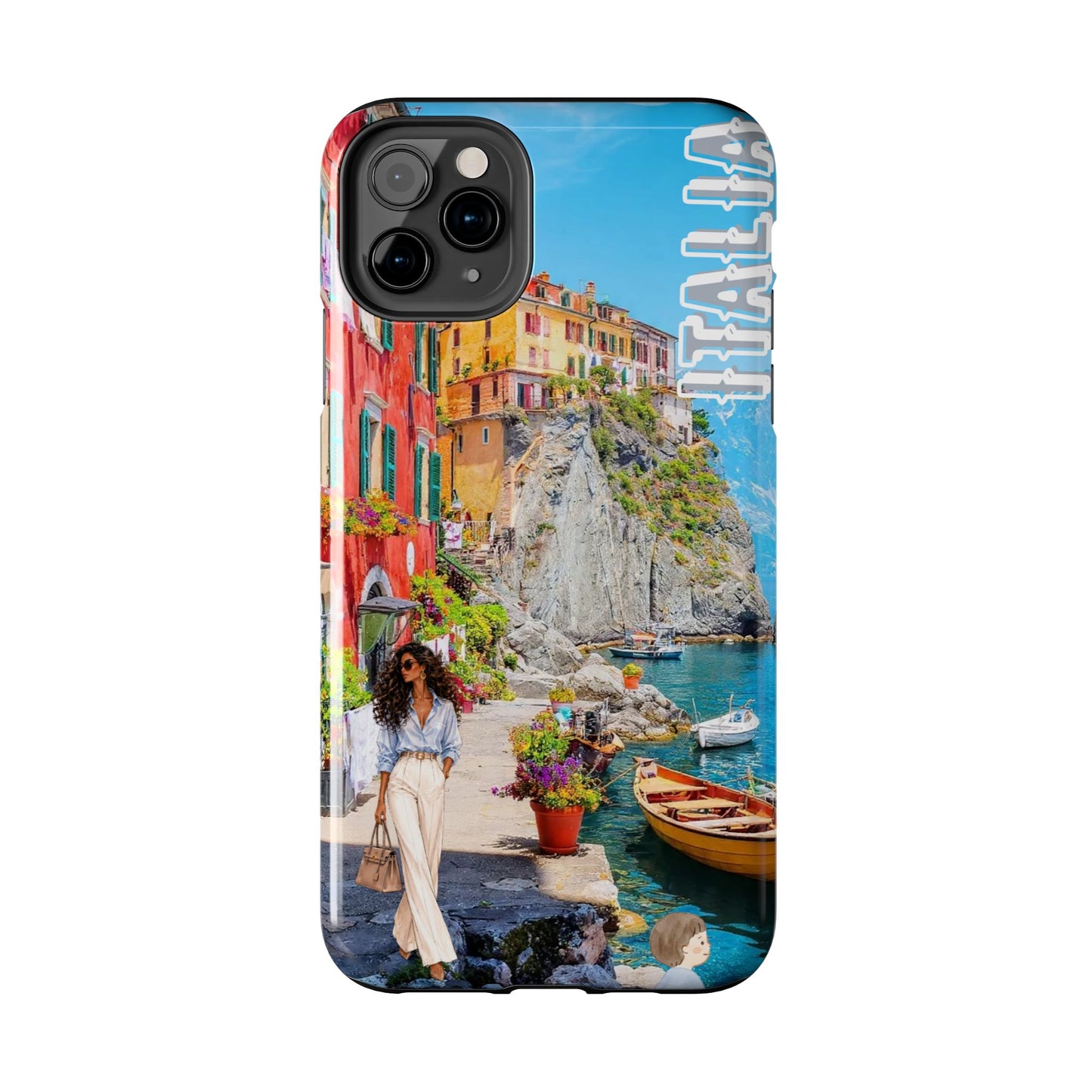 Italy Coastal Phone Case — Scenic Cinque Terre Travel Protective Case