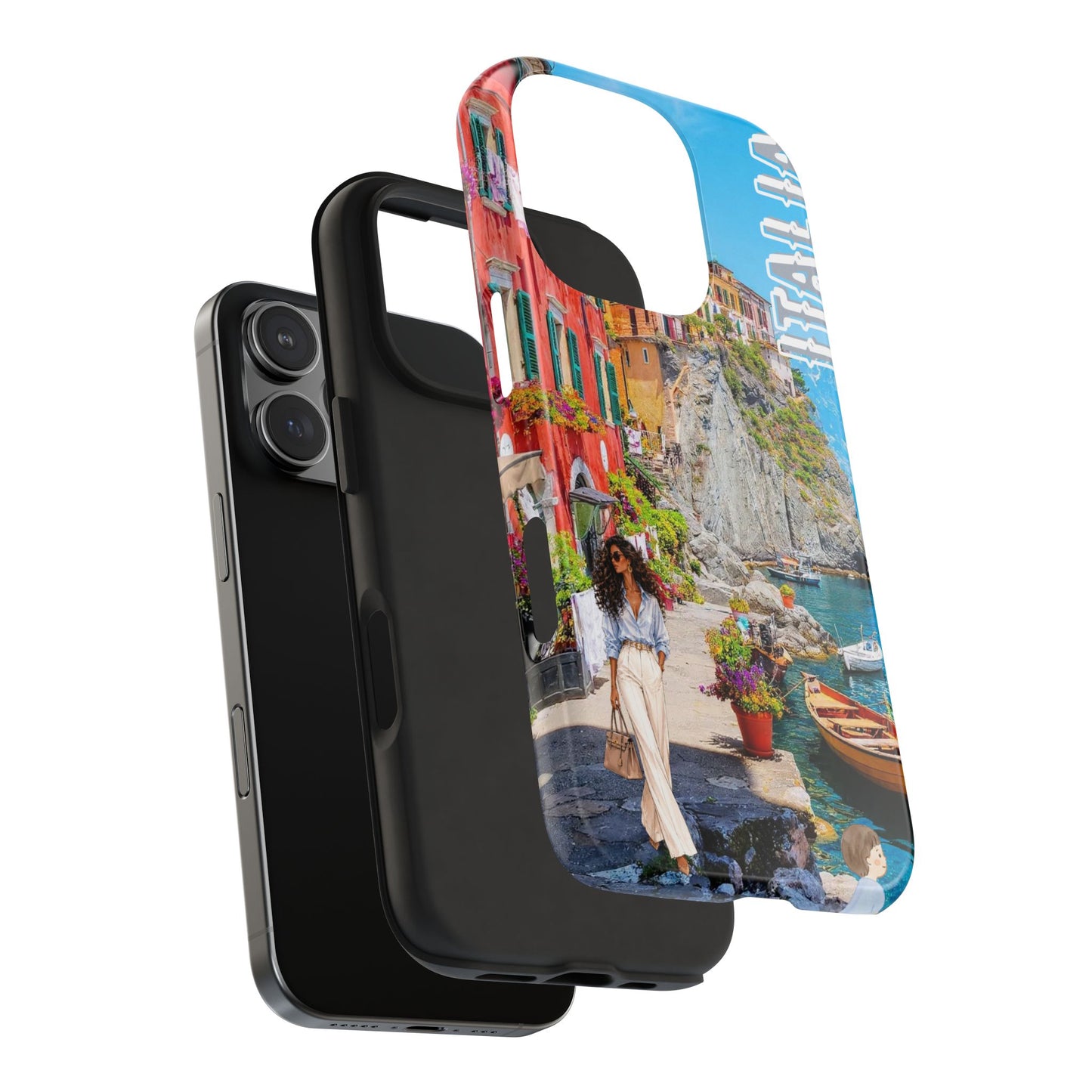 Italy Coastal Phone Case — Scenic Cinque Terre Travel Protective Case