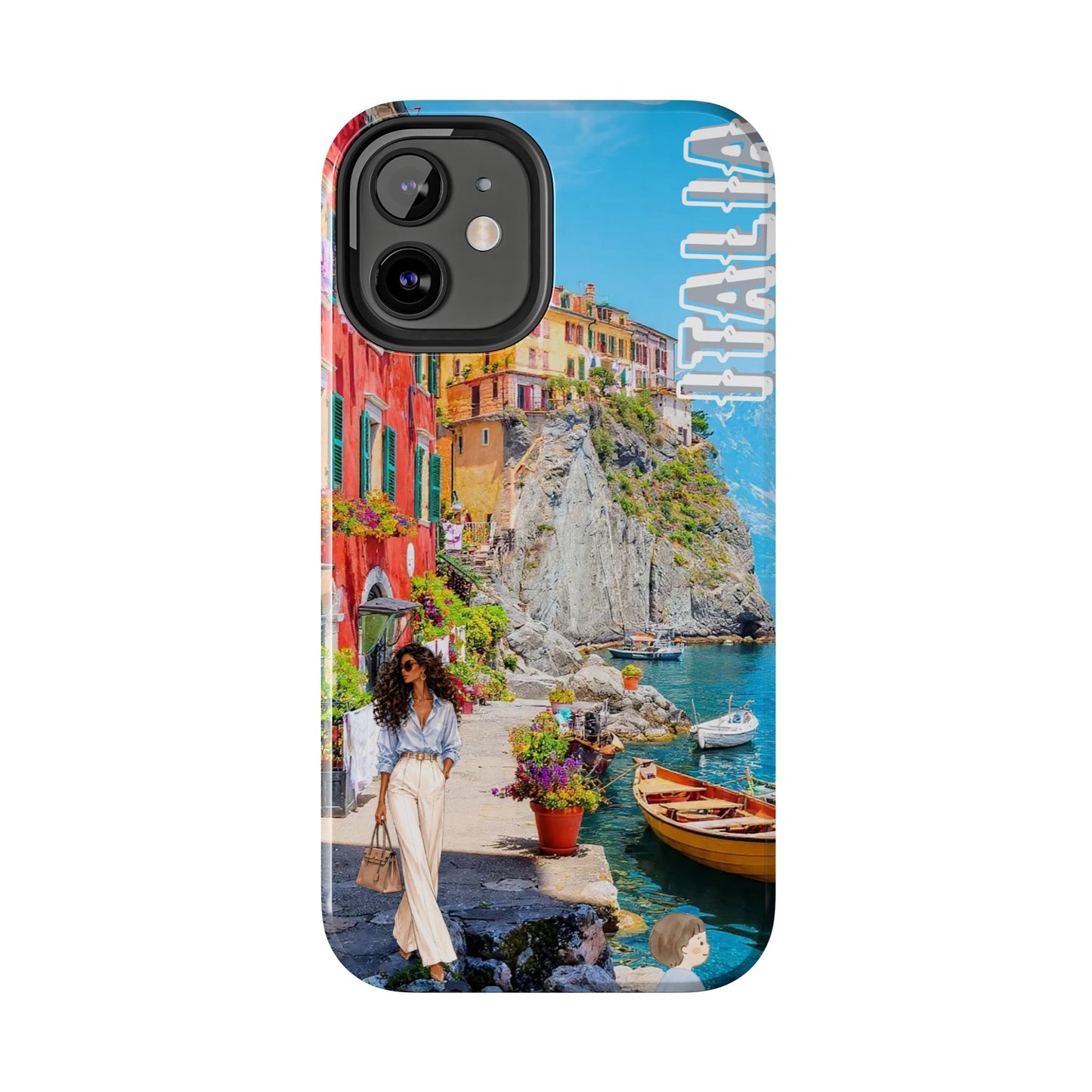 Italy Coastal Phone Case — Scenic Cinque Terre Travel Protective Case