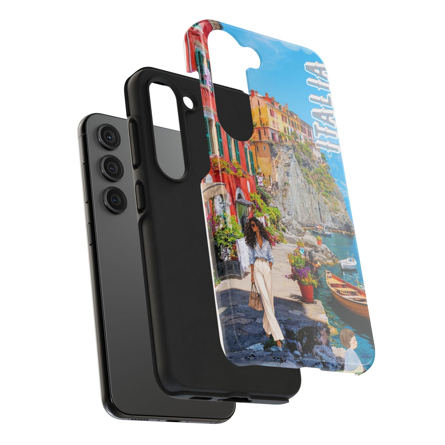 Italy Coastal Phone Case — Scenic Cinque Terre Travel Protective Case