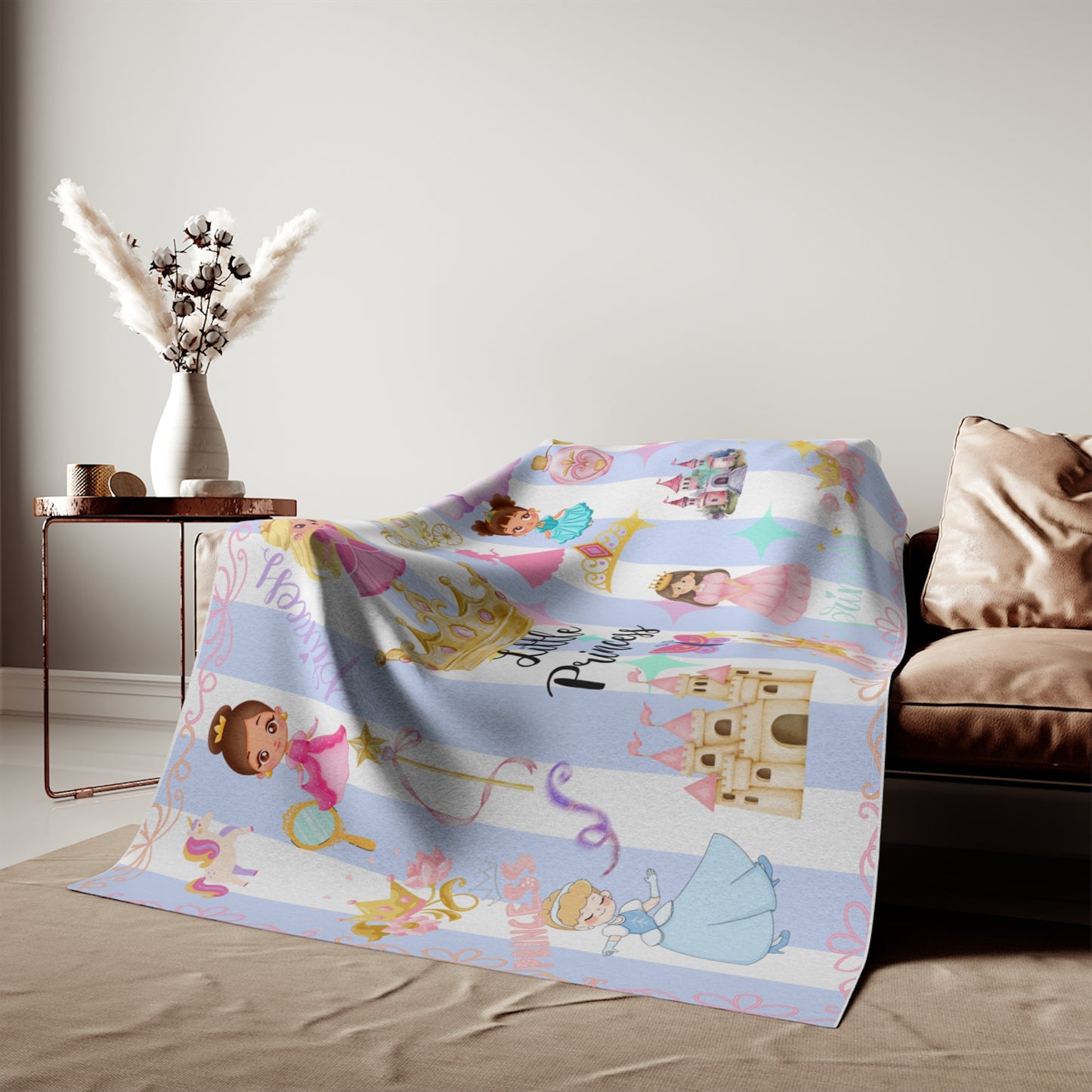 Princess Fairy Tale Blanket Sweatshirt – Kids Cozy Castle & Fairy Princess Throw