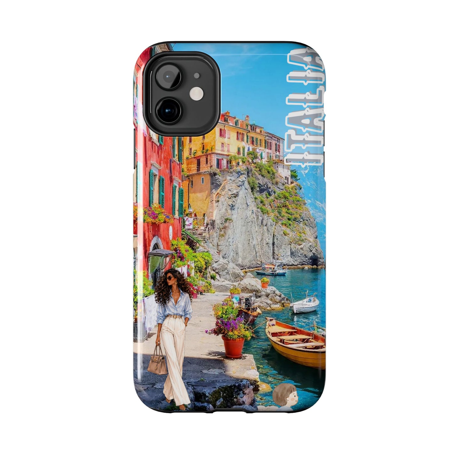 Italy Coastal Phone Case — Scenic Cinque Terre Travel Protective Case