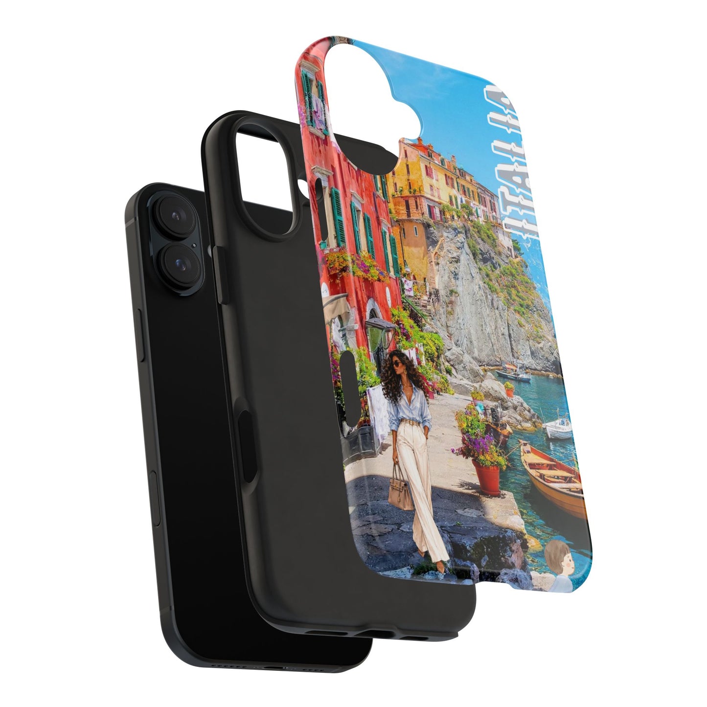 Italy Coastal Phone Case — Scenic Cinque Terre Travel Protective Case