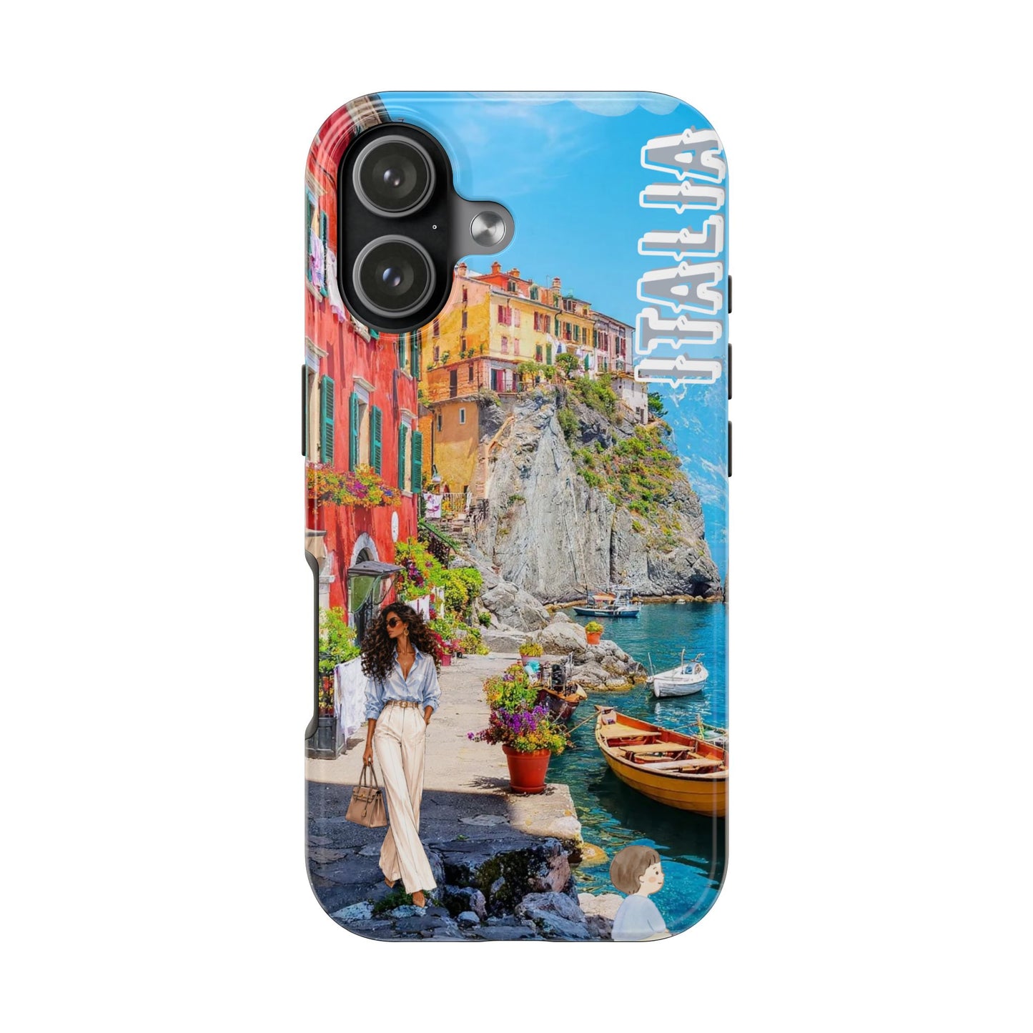 Italy Coastal Phone Case — Scenic Cinque Terre Travel Protective Case