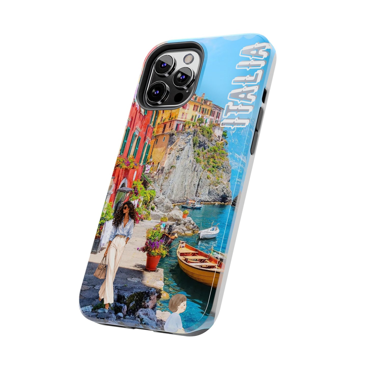 Italy Coastal Phone Case — Scenic Cinque Terre Travel Protective Case