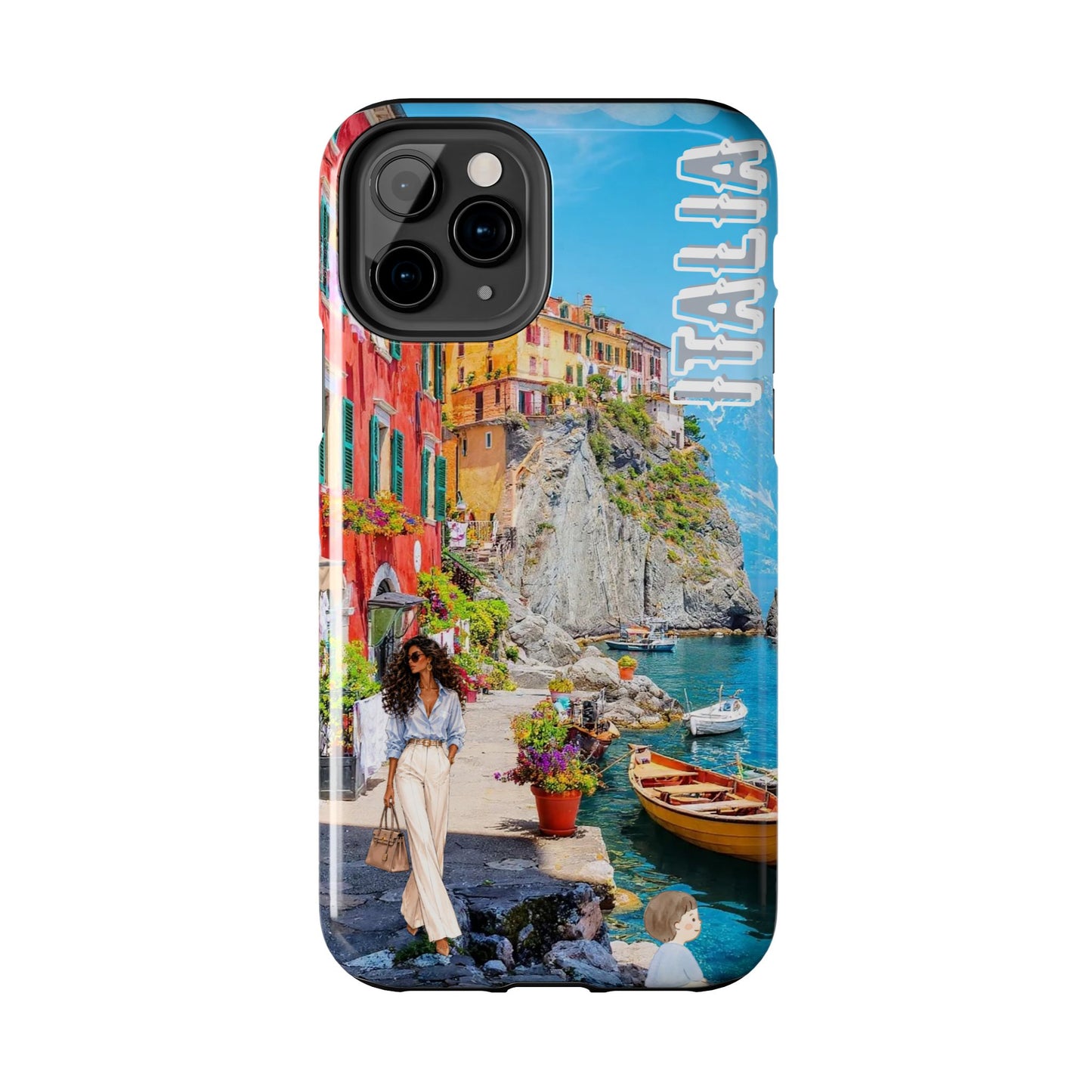 Italy Coastal Phone Case — Scenic Cinque Terre Travel Protective Case
