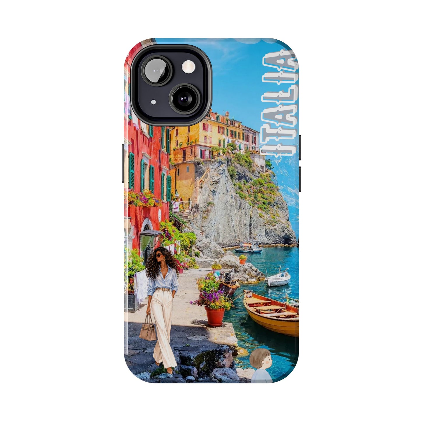 Italy Coastal Phone Case — Scenic Cinque Terre Travel Protective Case