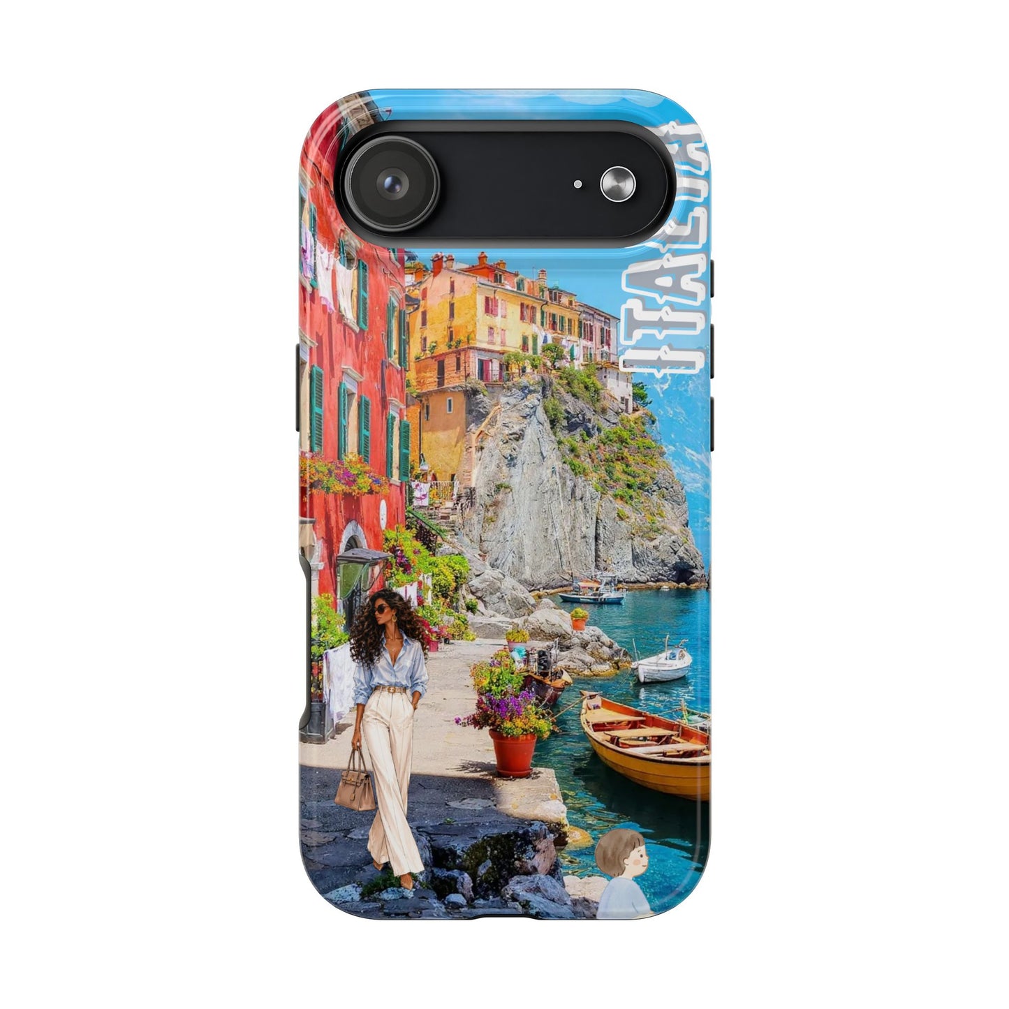 Italy Coastal Phone Case — Scenic Cinque Terre Travel Protective Case