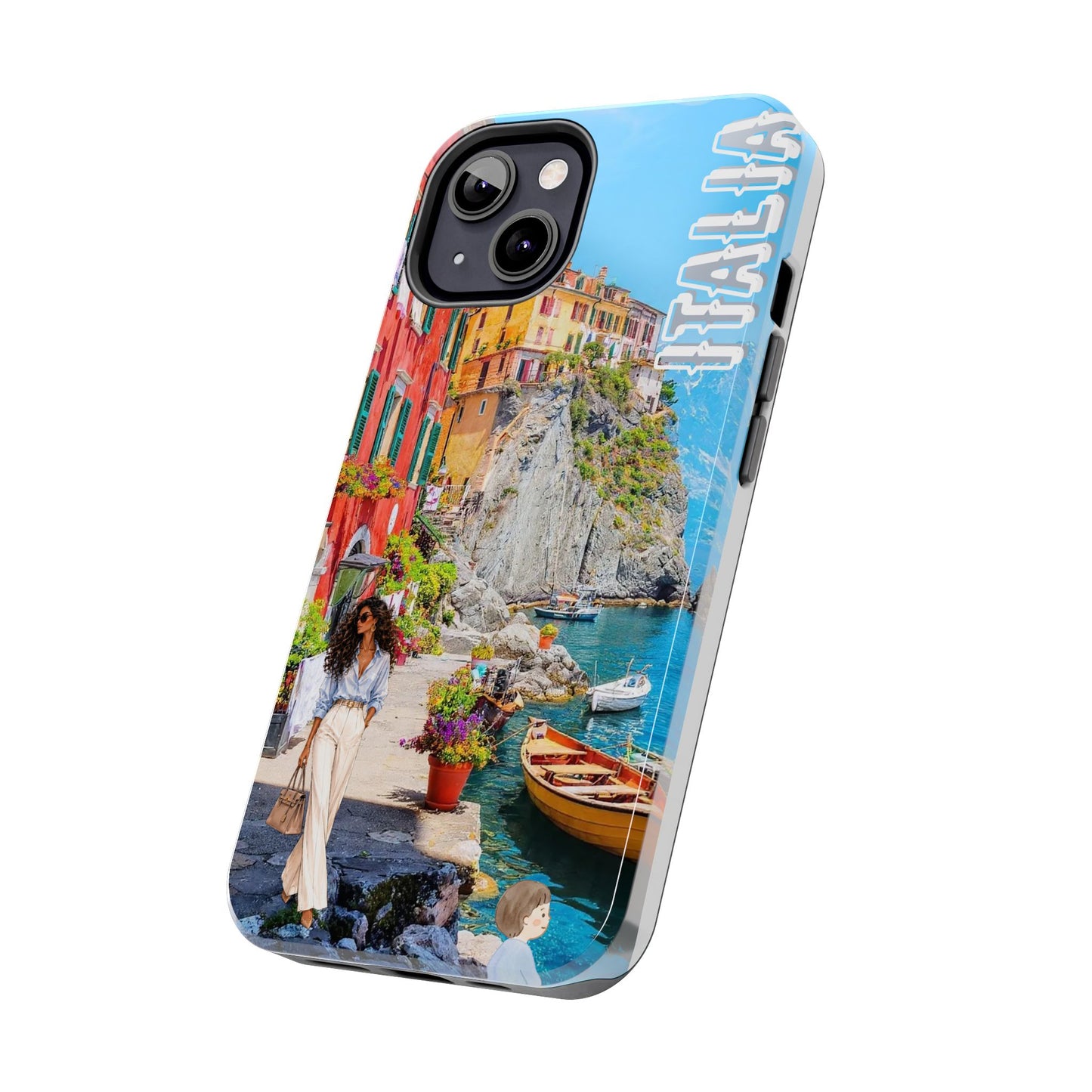 Italy Coastal Phone Case — Scenic Cinque Terre Travel Protective Case