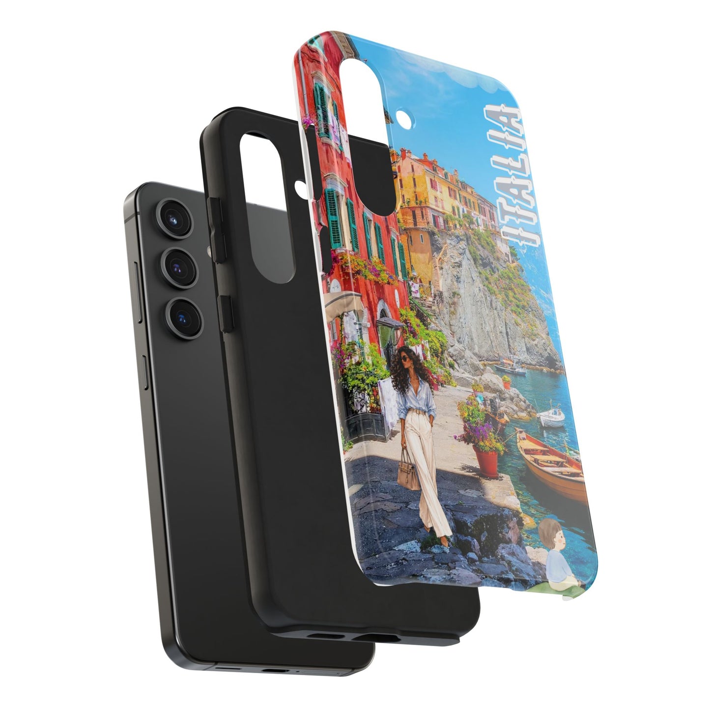 Italy Coastal Phone Case — Scenic Cinque Terre Travel Protective Case