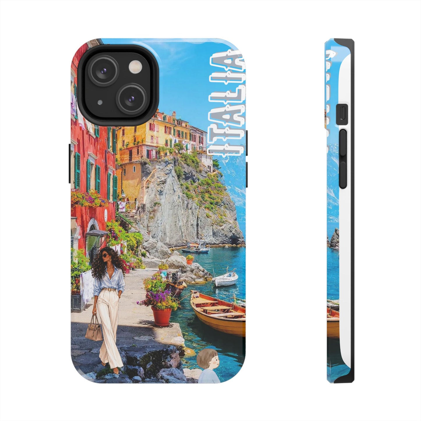 Italy Coastal Phone Case — Scenic Cinque Terre Travel Protective Case