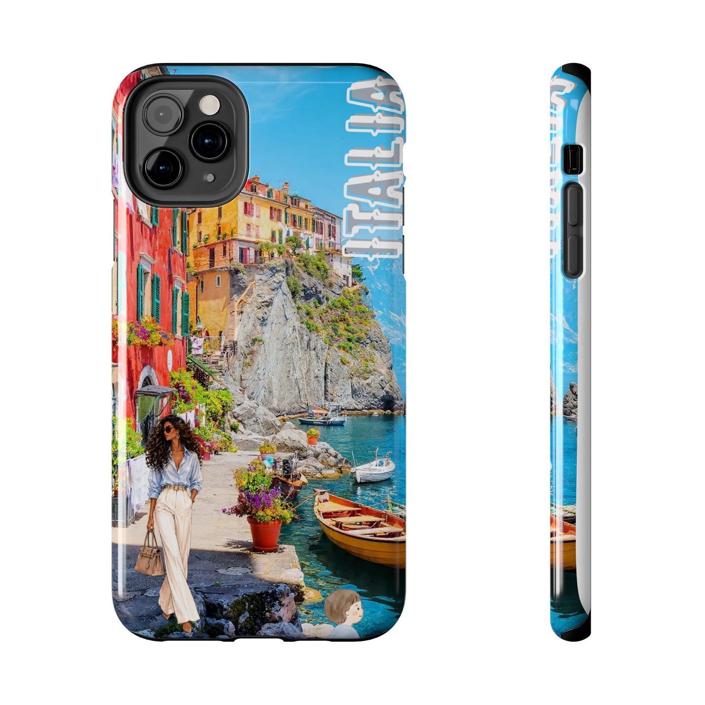 Italy Coastal Phone Case — Scenic Cinque Terre Travel Protective Case