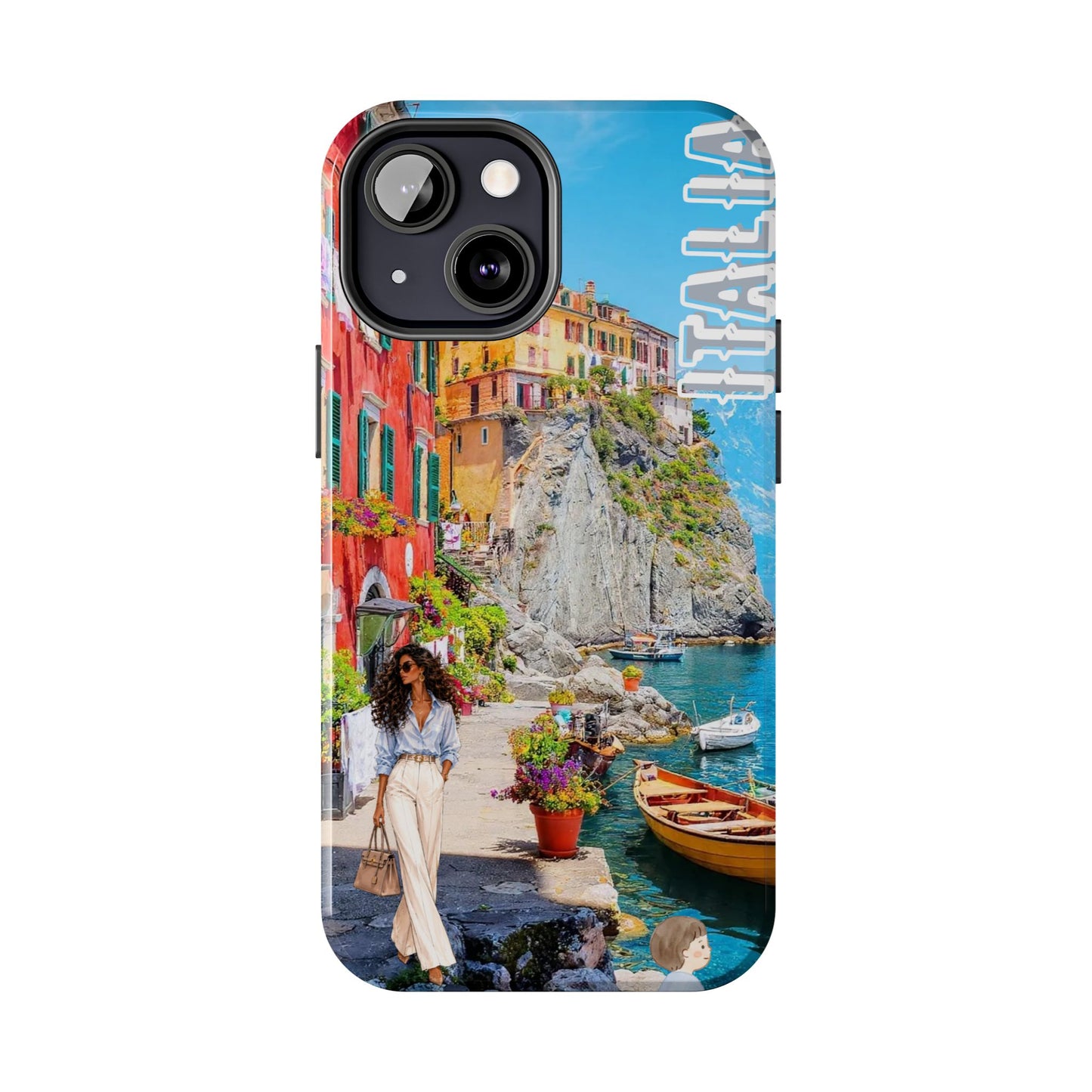 Italy Coastal Phone Case — Scenic Cinque Terre Travel Protective Case