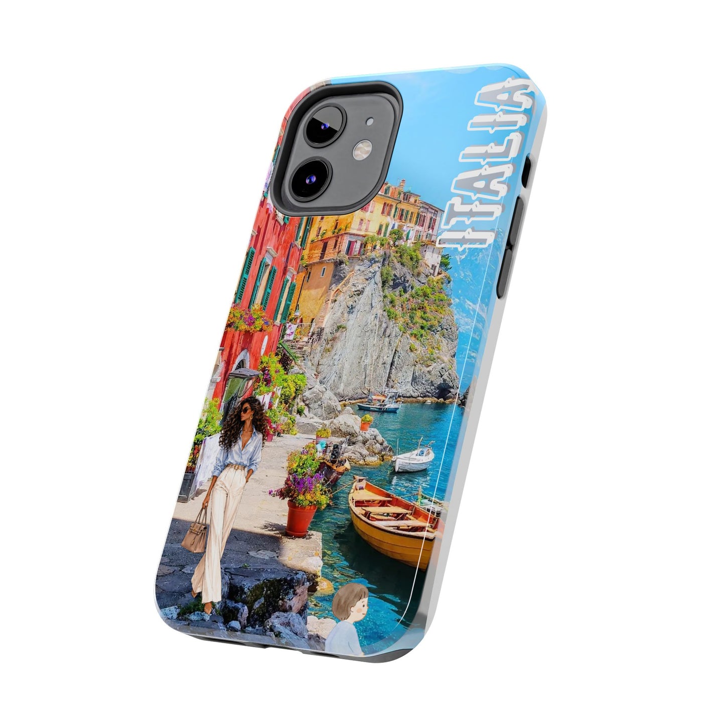 Italy Coastal Phone Case — Scenic Cinque Terre Travel Protective Case