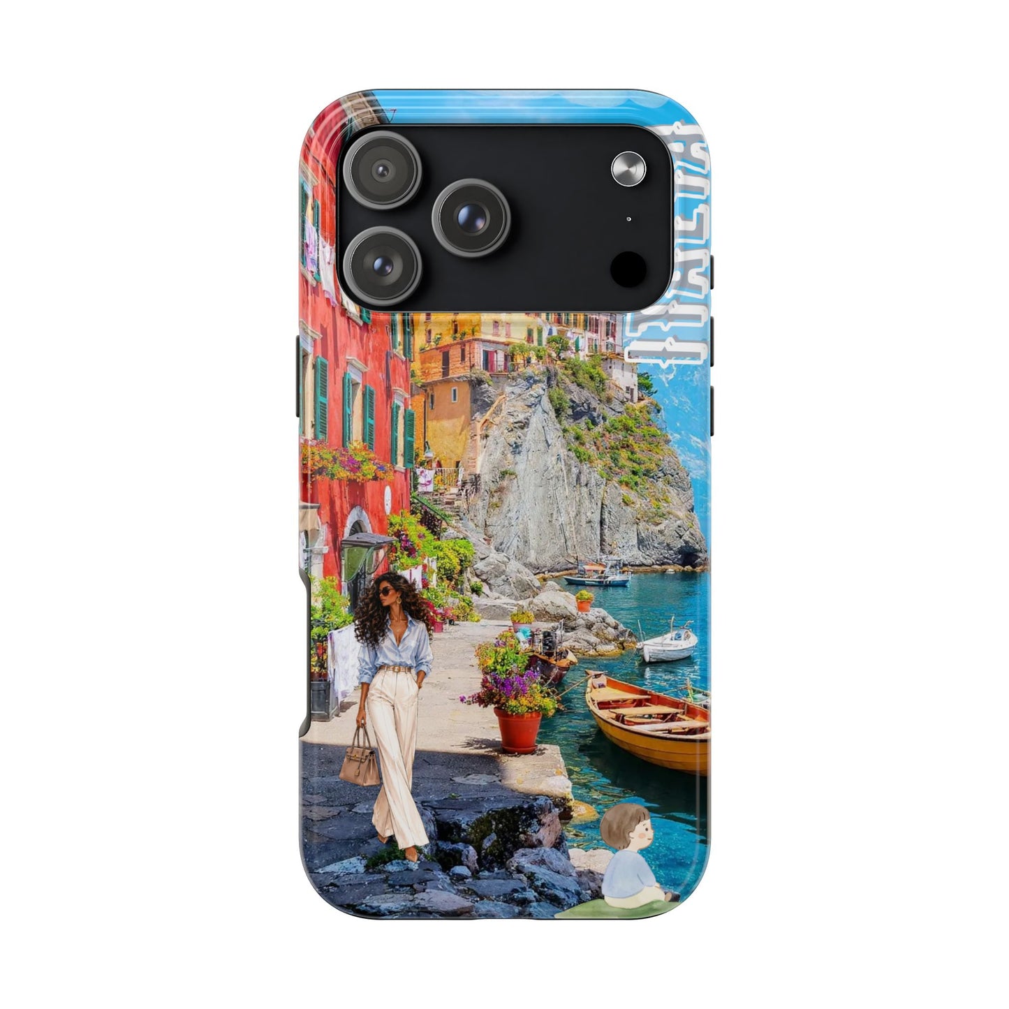 Italy Coastal Phone Case — Scenic Cinque Terre Travel Protective Case