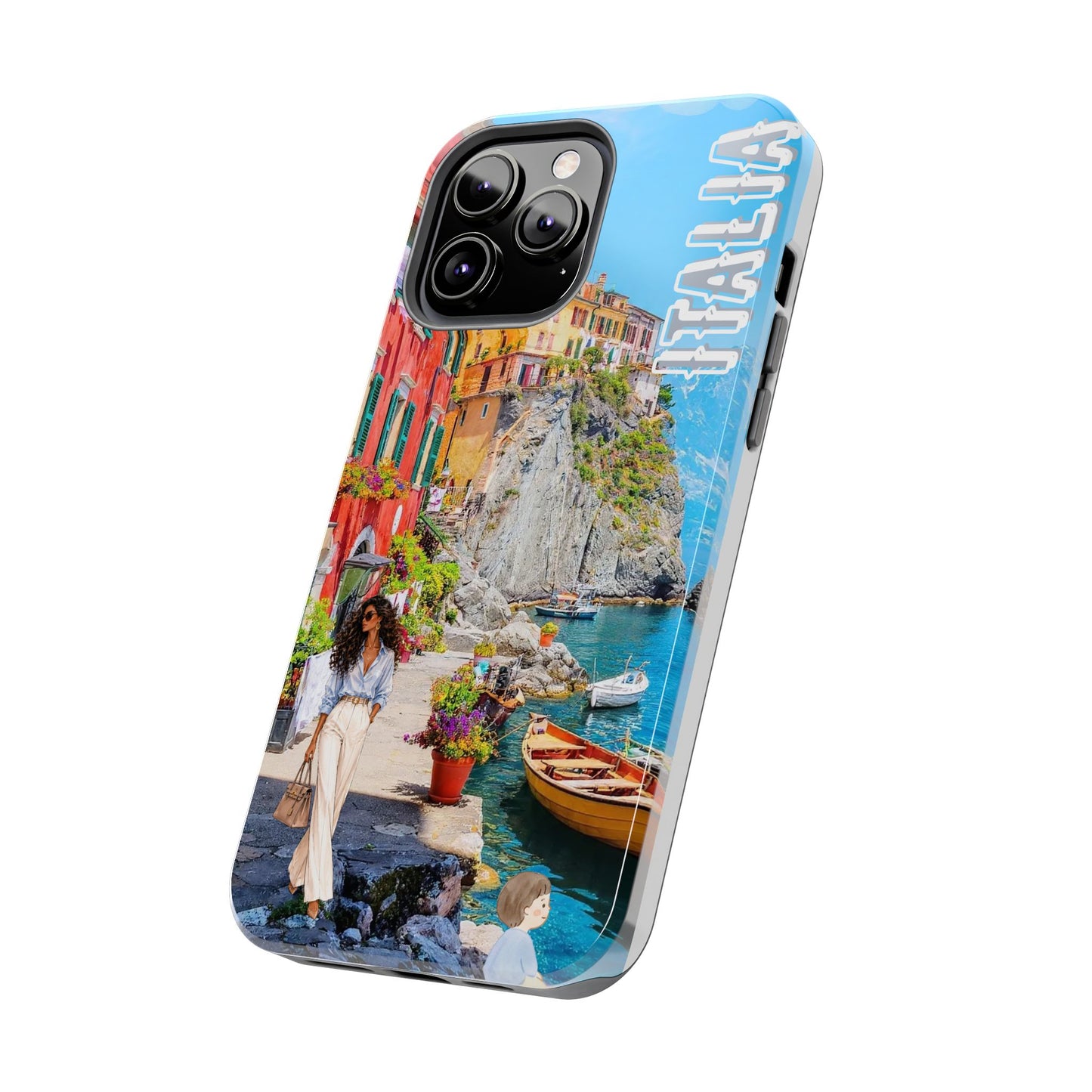 Italy Coastal Phone Case — Scenic Cinque Terre Travel Protective Case
