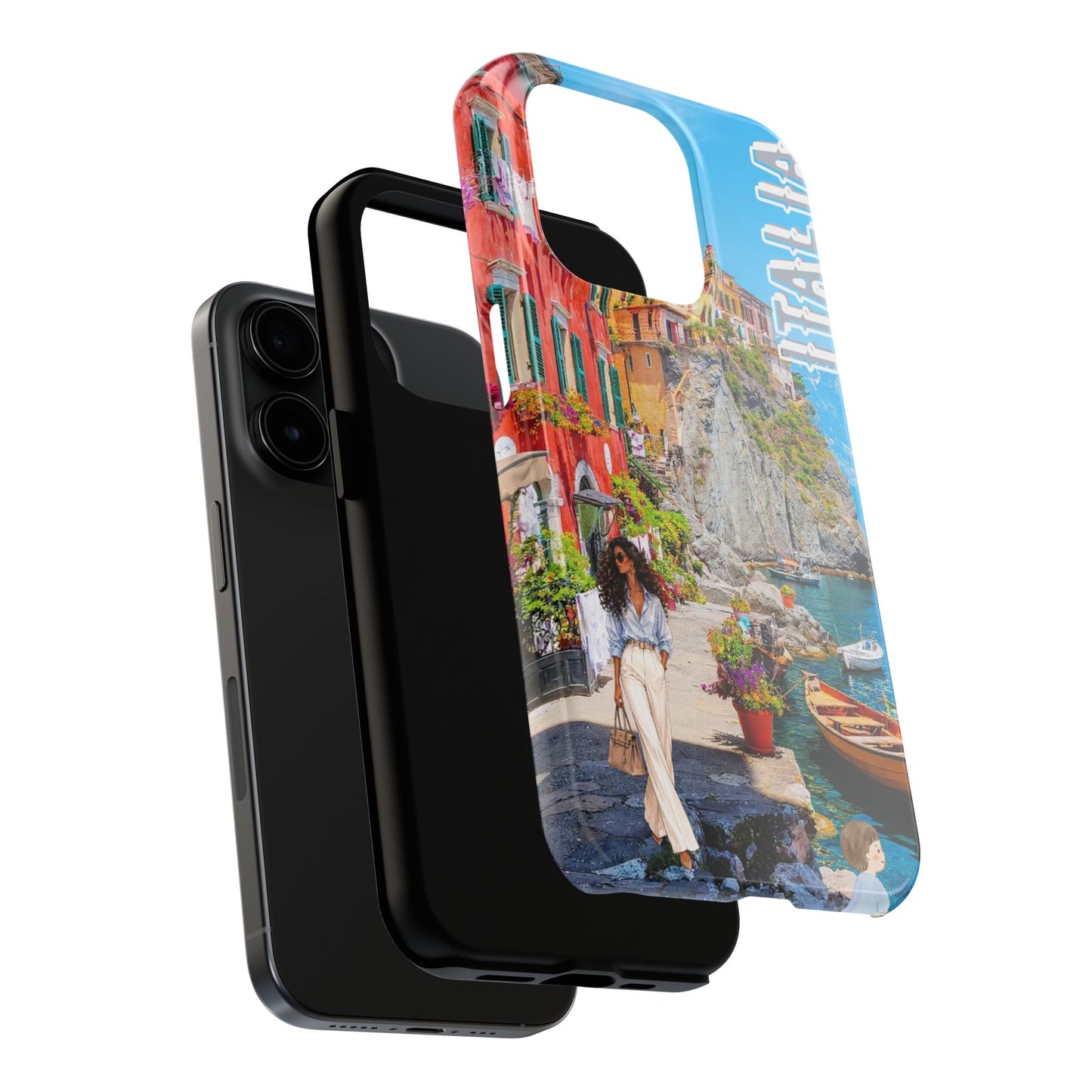 Italy Coastal Phone Case — Scenic Cinque Terre Travel Protective Case
