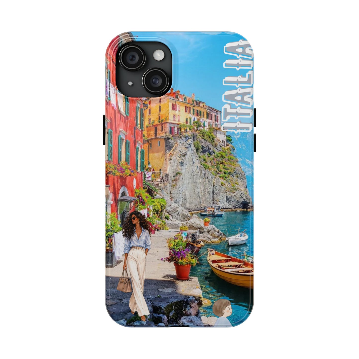 Italy Coastal Phone Case — Scenic Cinque Terre Travel Protective Case